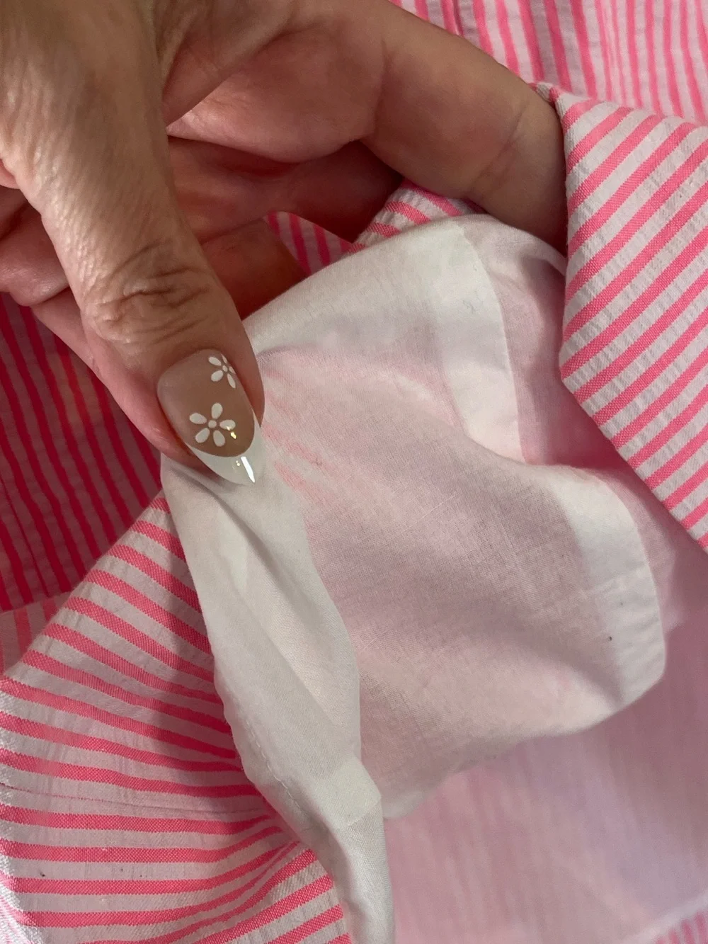 Lilly Pulitzer Pink White Eyelet Seersucker Dress Size 8 Preppy Coastal